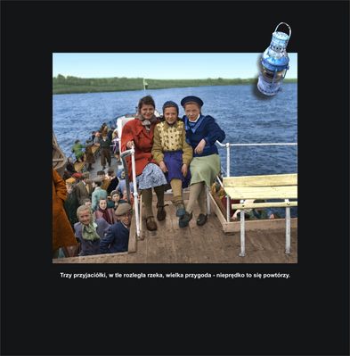 Na Wiśle ...
Zdjęcie pochodzi z książki Mirosława Łakomskiego "Tumbonierka".
Wszelkie prawa zastrzeżone. 
