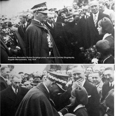 Marszałek Rydz-Śmigły w Płocku - maj 1938 r.
Zdjęcie pochodzi z książki Mirosława Łakomskiego "Album Tumski".
Wszelkie prawa zastrzeżone. 
