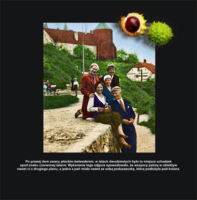 Płocki belweder - lata 20-te
Zdjęcie pochodzi z książki Mirosława Łakomskiego "Tumbonierka".
Wszelkie prawa zastrzeżone. 
