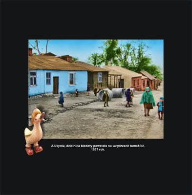 Abisynia - 1937 rok
Zdjęcie pochodzi z książki Mirosława Łakomskiego "Tumbonierka".
Wszelkie prawa zastrzeżone. 
