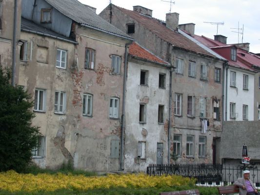 Dawne żydowskie kamienice na ul. Kwiatka
