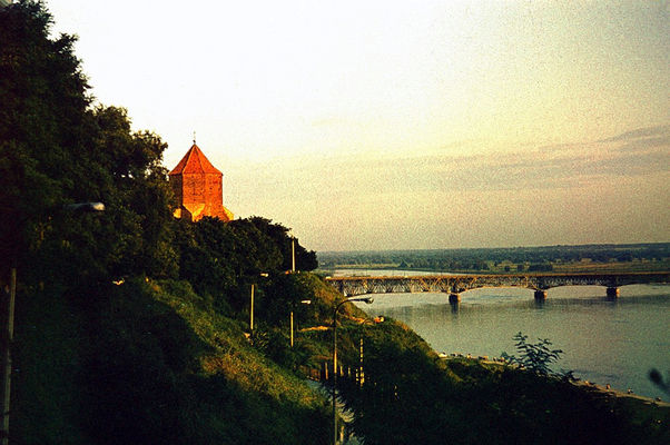 Widok na Wzgórze Tumskie i most - 1974 rok
Autor: Ryszard Bielawski
