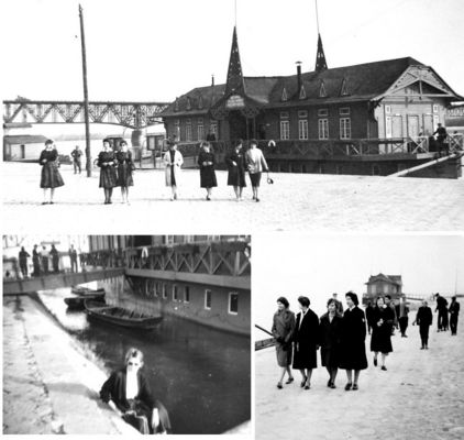 Dziewczęta z małachowianki, na wolnej godzinie lekcyjnej, spacerują po bulwarch wiślanych.
Zdjęcie pochodzi z książki Mirosława Łakomskiego "Rejs po płockim Peerelu".
Wszelkie prawa zastrzeżone.
