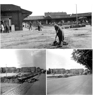 Ostatnie tchnienie "Podkowy"
Nowy Rynek zmienia oblicze.

Zdjęcie pochodzi z książki Mirosława Łakomskiego "Rejs po płockim Peerelu".
Wszelkie prawa zastrzeżone.
