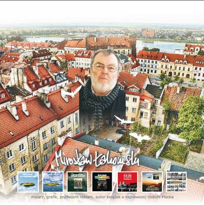 Płock z lotu ptaka - okładka książki
Zdjęcie pochodzi z książki Mirosława Łakomskiego "Płock z lotu ptaka".
Wszelkie prawa zastrzeżone.
