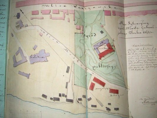 Plan sytuacyjny miasta Płocka - 1842 r.
Znalezione w Internecie
