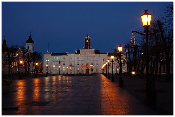 Stary Rynek nocą
