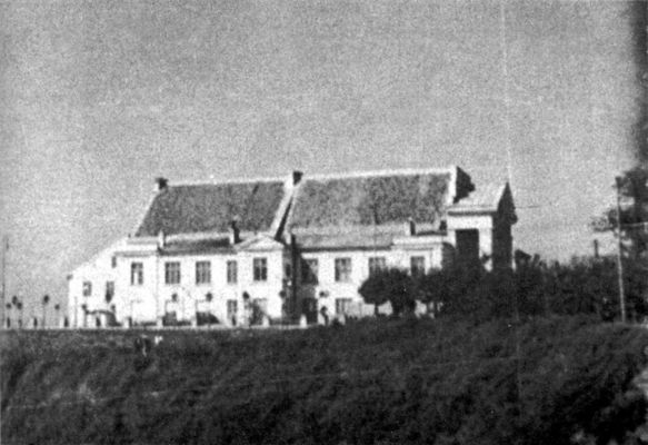 Elewacja wschodnia teatru - ok. 1939 r.
