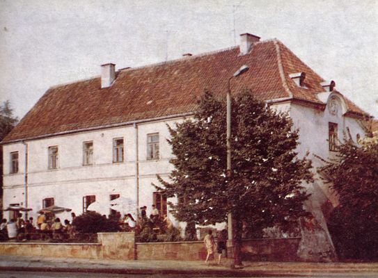 Dom "Pod Trąbami" - kawiarnia
pocz. lat 70tych
