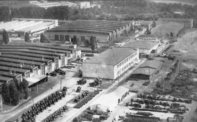 FMŻ - widok hal fabrycznych
pocz. lat 70tych
