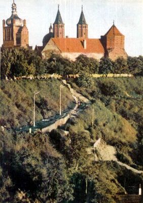 Wzgórze Tumskie - 1966 r.
