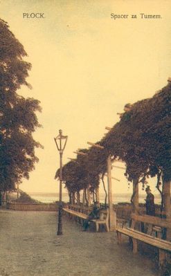 Altanka w pobliżu katedry.(pocz. XX w.)
