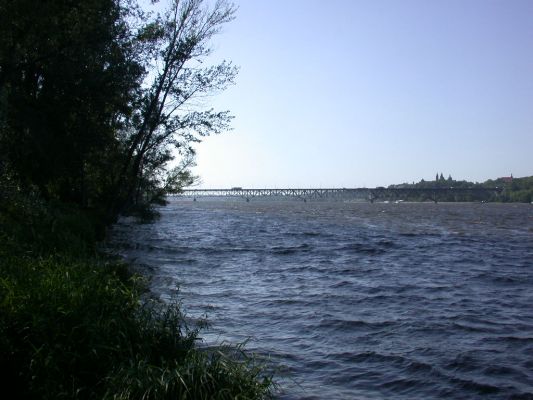 Most od strony Radziwia
