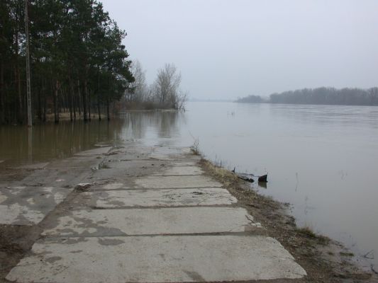 Zalane tereny na Grabówce
