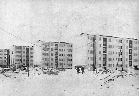 Widok ogólny na osiedla Skarpa B
pocz. lat 60tych
