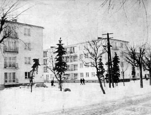 Osiedla przy ul. Wolnej Afryki (A. J. Nowowiejskiego)
pocz. lat 60tych
