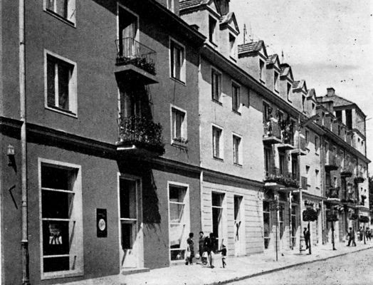 Zabudowa mieszkalna przy ul. Tumskiej
pocz. lat 60tych
