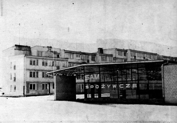 Pawilon spożywczy na os. Dobrzyńska
pocz. lat 60tych
