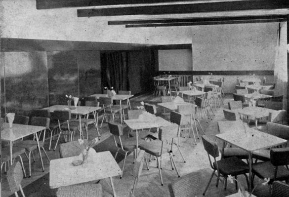 Wnętrze restauracji "Pod Strzechą"
pocz. lat 60tych
