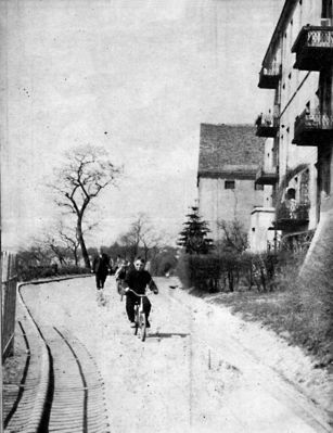 Fragment alei spacerowej
pocz. lat 60tych
