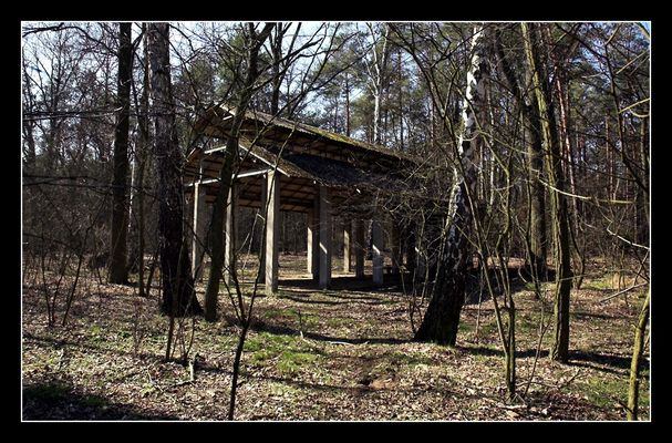 Łąck - leśna kaplica
