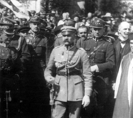 Marszałek Józef Piłsudski w Płocku
10.04.1921 r.
