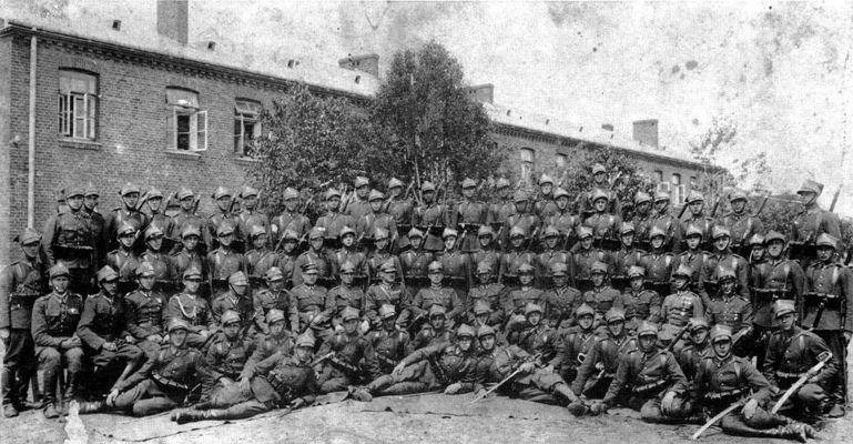 Szwadron szkolny 4 PSK - 1937 rok
