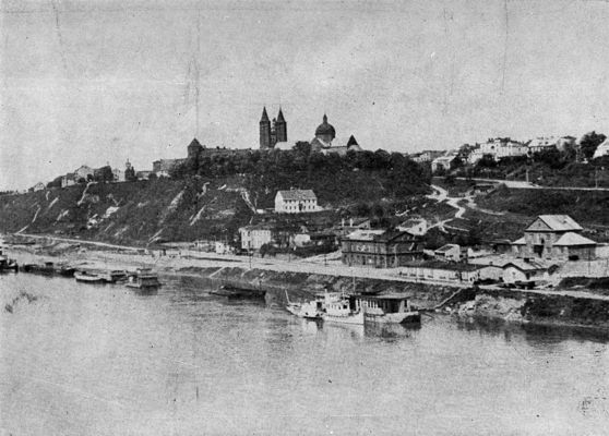 Płock - widok ogólny
pocz. lat 50tych
