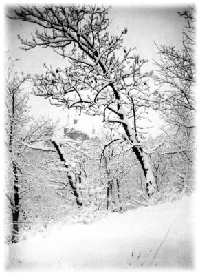 Widok na katedrę płocką zimą
lata 20-ste

Autor: Aleksander Maciesza
