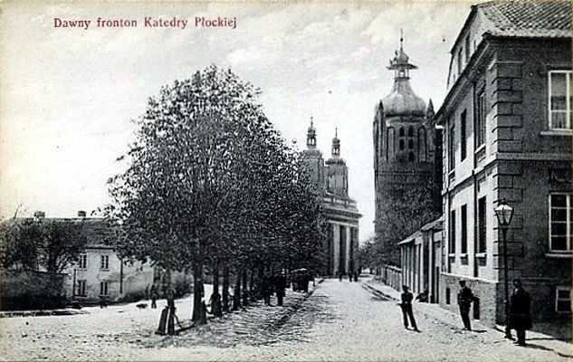 Katedra przed przebudową.
przed 1903 - Autor: Ludwik Kempner.
