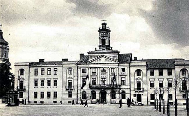 Ratusz - ok. 1940 roku
