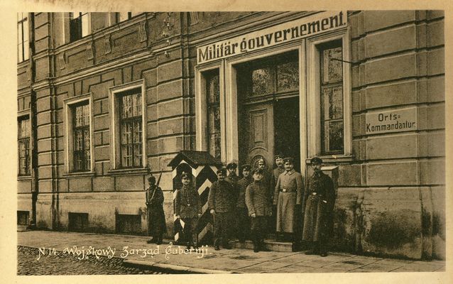 Wojskowy Zarząd Gubernji
I wojna światowa
