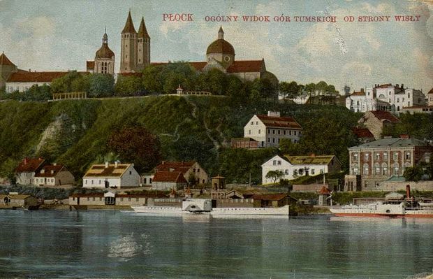 Płock - Widok ogólny - ok. 1905 roku
