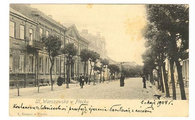Ul. Warszawska (obecnie ul. Kościuszki)
początek XX wieku
