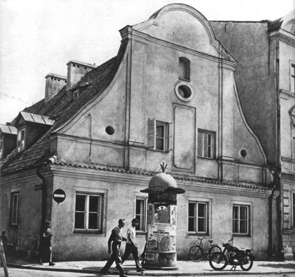 Barokowa kamienica przy ul. Grodzkiej 2.
