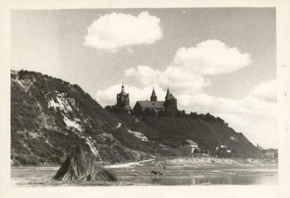 Widok na Wzgórze Tumskie - 1950 r.
