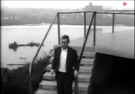 Scena z filmu "Walkower" - 1965 rok
okolice Domu Turysty PTTK.
