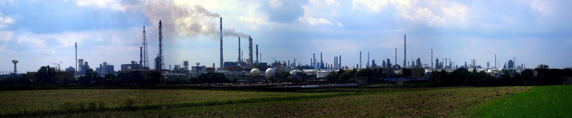 Kombinat od polnocnego-wschodu - panorama
