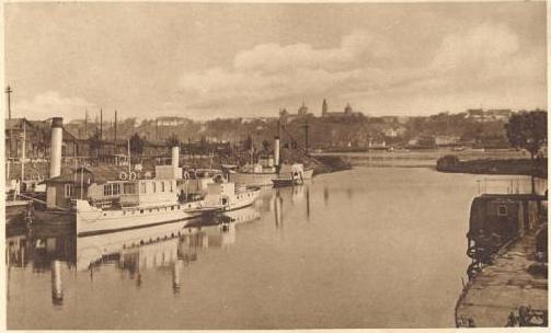 Widok ze starego portu
ok. 1930 r.
