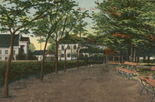 Alejka spacerowa na Wzgórzu Tumskim
