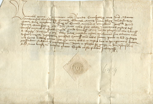 Dokument dotyczący interwencji księcia mazowieckiego, Władysława u władz Gdańska w celu wypłacenia kupcowi płockiemu należnej mu sumy z dnia 6 V 1434 roku
6 V 1434, Płock
Władysław, książę mazowiecki, płocki, zwraca się władz Gdańska, aby spowodowały wypłacenie Hanuszowi, mieszczaninowi płockiemu, i Hanuszowi z Brześcia ruskiego, należnej im kwoty.
