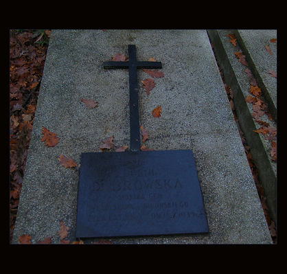 Stary Cmentarz w Płocku
Grób EUGENII DĄBROWSKIEJ - siostry Gen. Władysława Sikorskiego
Stan grobu pozostawia wiele do życzenia

*Mogiła oznaczona jako Miejsce Pamięci Narodowej*
