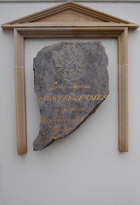 Cmentarz Zabytkowy - al. Kobylińskiego
Pamiątka po pułkowniku Janie Gugenmusie (1774-1841)
