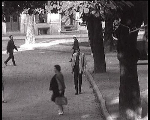 Kadr z serialu "Stawka większa niż życie" odc. pt. Żelazny Krzyż (1968)
ul. Teatralna
