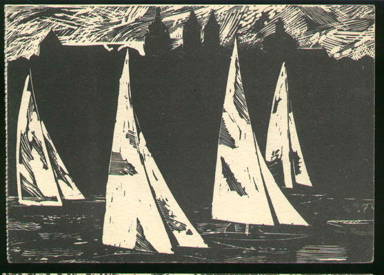 Wzgórze Tumskie
Z serii "1000-lecie Płocka" - linoryt A. Balcerzak
