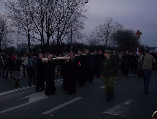 Marsz milczenia
Marsz milczenia po śmierci Papieża Jana Pawła II
