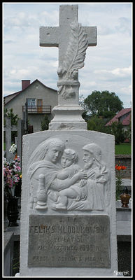 Cmentarz w Bądkowie Kościelnym
Nagrobek z 1885 r. - najstarszy grób na Cmentarzu w Bądkowie Kościelnym gm. Brudzeń Duży
