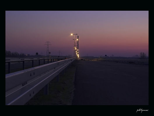 Estakada nowego mostu
