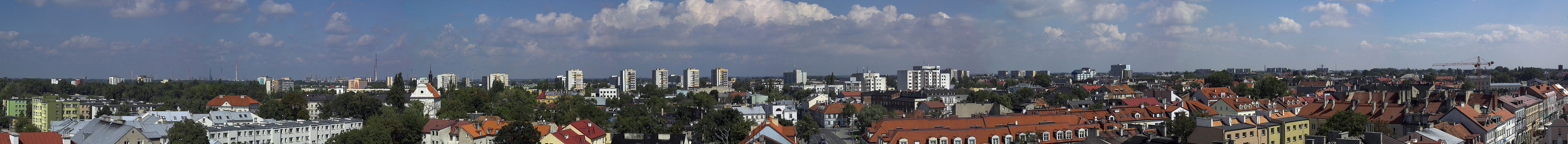 ...ponad dachami...
panorama z wieży ratusza
