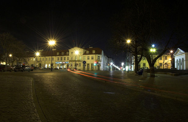 widok na plac Narutowicza
